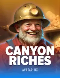 canyon riches game logo