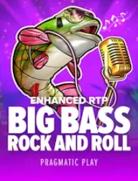 big bass rock and roll game logo