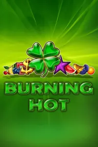 burning hot game logo
